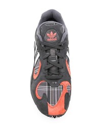 Chaussures de sport gris foncé adidas