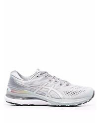 Chaussures de sport grises Asics