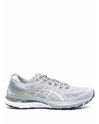 Chaussures de sport grises Asics