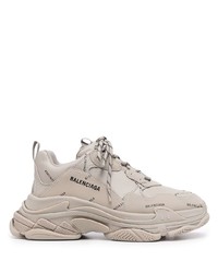 Chaussures de sport grises Balenciaga