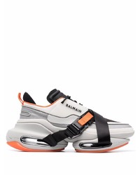 Chaussures de sport grises Balmain
