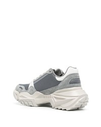 Chaussures de sport grises Emporio Armani