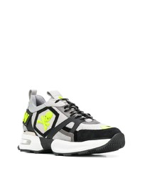 Chaussures de sport grises Philipp Plein