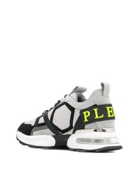 Chaussures de sport grises Philipp Plein