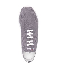 Chaussures de sport grises Kiton