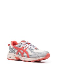 Chaussures de sport grises Asics