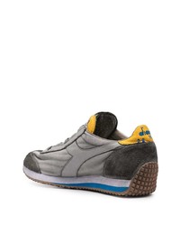 Chaussures de sport grises Diadora