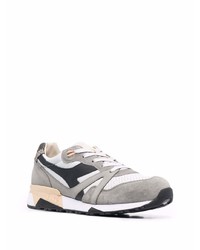 Chaussures de sport grises Diadora