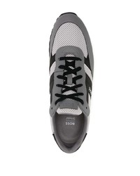 Chaussures de sport grises BOSS