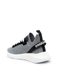 Chaussures de sport grises DSQUARED2