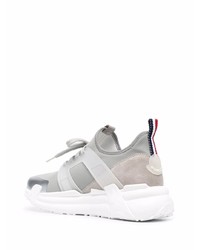 Chaussures de sport grises Moncler