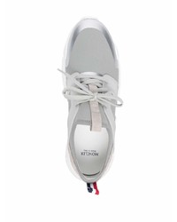 Chaussures de sport grises Moncler