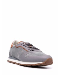 Chaussures de sport grises Brunello Cucinelli