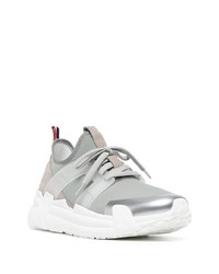 Chaussures de sport grises Moncler