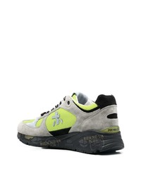 Chaussures de sport grises Premiata