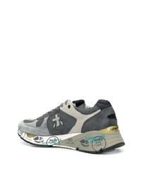 Chaussures de sport grises Premiata