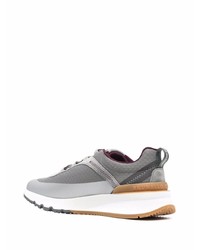 Chaussures de sport grises Brunello Cucinelli