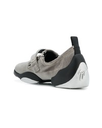 Chaussures de sport grises Giuseppe Zanotti Design