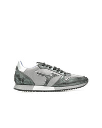 Chaussures de sport grises Mizuno