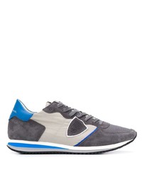 Chaussures de sport grises Philippe Model Paris