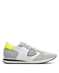 Chaussures de sport grises Philippe Model Paris