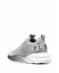 Chaussures de sport grises Philipp Plein