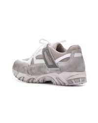 Chaussures de sport grises Maison Margiela