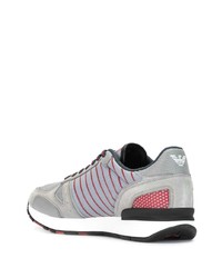 Chaussures de sport grises Emporio Armani