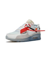 Chaussures de sport grises Nike X Off-White