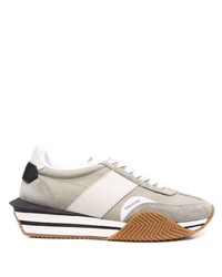 Chaussures de sport grises Tom Ford