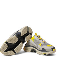 Chaussures de sport grises Balenciaga