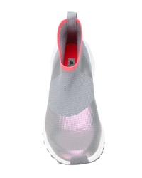 Chaussures de sport grises adidas by Stella McCartney