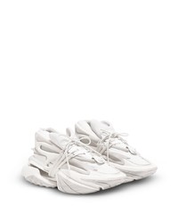 Chaussures de sport grises Balmain