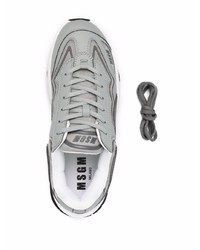 Chaussures de sport grises MSGM
