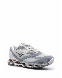 Chaussures de sport grises Mizuno