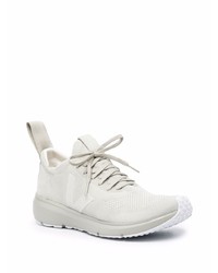 Chaussures de sport grises Rick Owens X Veja