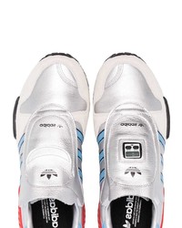 Chaussures de sport imprimées argentées adidas