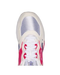 Chaussures de sport imprimées blanches Reebok