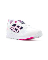 Chaussures de sport imprimées blanches Asics