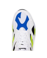 Chaussures de sport imprimées blanches Reebok