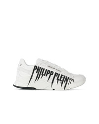 Chaussures de sport imprimées blanches Philipp Plein