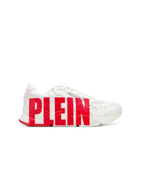 Chaussures de sport imprimées blanches Philipp Plein