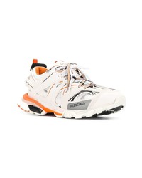 Chaussures de sport imprimées blanches Balenciaga