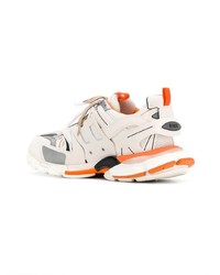 Chaussures de sport imprimées blanches Balenciaga