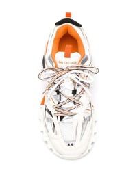 Chaussures de sport imprimées blanches Balenciaga