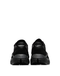 Chaussures de sport imprimées noires et blanches Off-White