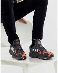 Chaussures de sport imprimées noires adidas Originals