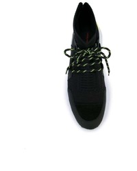 Chaussures de sport imprimées noires Daniel Patrick