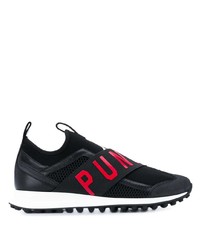 Chaussures de sport imprimées noires DSQUARED2