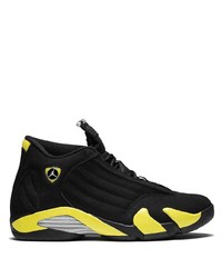Chaussures de sport imprimées noires Jordan